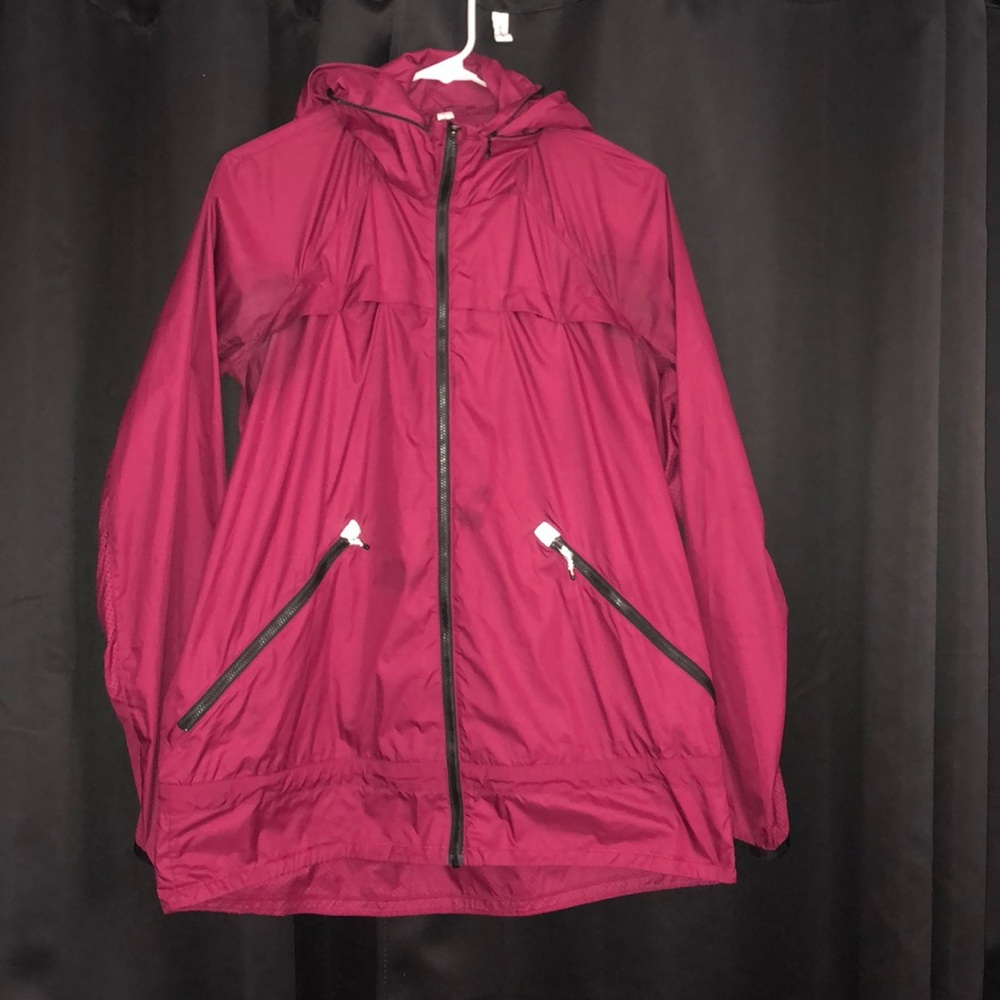 Lulu lemon pink windbreaker